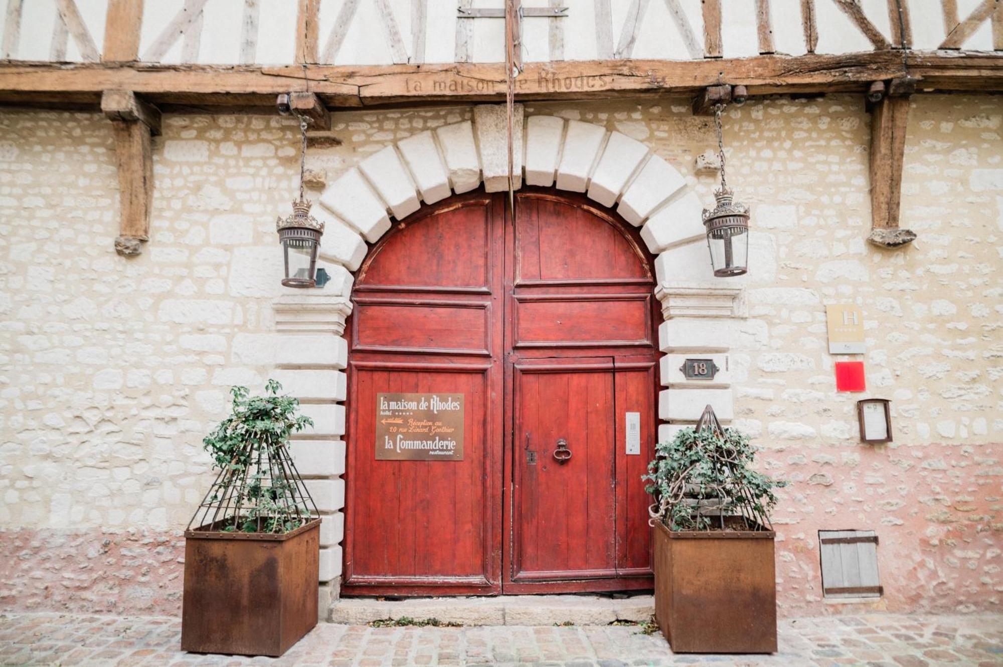 La Maison De Rhodes Hotel & Spa Troyes Exterior foto